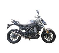 G.P.R. Silenziatore Omologato Deeptone Voge Brivido 500 R 21-22 Slip-On Acciaio Inox