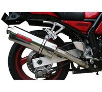 Gpr Exhaust Systems Trioval Yamaha Fzs 600 Fazer 98-03 Homologated Slip On Muffler Argento Homologated