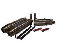Scarichi Terminali GPR DEEPTONE INOX Omologato YAMAHA YZF 1000 R1 2004 > 2006