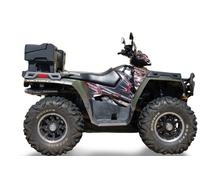 Terminale Scarico GPR DEEPTONE ATV Omo POLARIS SPORTSMAN 800 E E XR 1 2008 2012