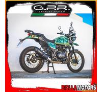 Gpr Exhaust Systems Silenziatore Ovale Omologato Furore Evo4 Nero Royal Enfield Himalayan 410 Diam 42.5 17-20 Ref:e4.roy.5.cat.fne4