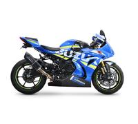 G.P.R. Terminale di Scarico Furore Evo4 Omologato Nero per Suzuki GSX-R 1000 / R 2021 2022