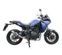 Gpr Exclusive Deeptone Inox Yamaha Tracer 700 16-19 Not Homologated Full Line System Argento Not homologated