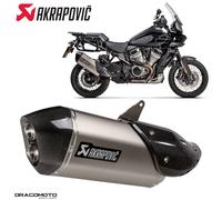 Scarico Harley Davidson RA 1250 SE ABS Pan America CVO 2024 AKRAPOVIC Titanio...