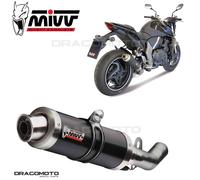 H.041.LXB - Terminale Scarico Mivv GP Steel Black Honda CB 1000 R 08> Omolog.