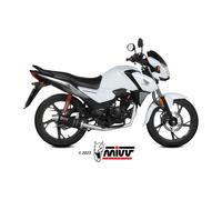Scarico HONDA CB 125 F Mivv Gp Inox Nero H.088.LXB