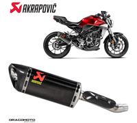 Scarico HONDA CB 300 R Neo Sports Cafe 2018-2019 AKRAPOVIC Carbonio RC S-H3SO...