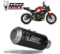 Terminale Scarico MIVV MK3 Carbonio per HONDA CB 500 F 2019 > 2023