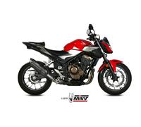 Scarico HONDA CB 500 F Mivv Suono Inox Nero H.075.L9