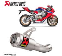 Scarico HONDA CBR 1000 RR Fireblade 2017-2019 AKRAPOVIC Titanio RC S-H10SO18-CBT