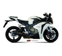 Scarico HONDA CBR 1000 RR Mivv Suono Inox Nero H.039.L9