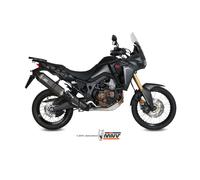 Scarico HONDA CRF 1000 L AFRICA TWIN Mivv Speed Edge Inox Nero H.059.LRB