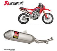 Scarico HONDA CRF 300 L ABS 2021-2024 AKRAPOVIC Titanio RC S-H3SO10-BNTA