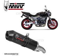 Scarico MIVV Oval Carbonio Con Coppa Carbonio per Honda Hornet 600 2003 > 2006