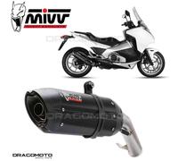 H.046.L9 - Terminale Scarico Mivv Suono Steel Black Honda Integra 700 - NC 700