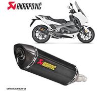 Scarico HONDA NC 750 D ABS Integra S DCT 2014 AKRAPOVIC Carbonio S-H7SO2-HRC