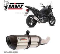 Mivv Suono Honda Integra 700/750/nc 700/750 S/x H.046.l7 Homologated Slip On Muffler Argento Homologated
