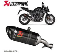 Scarico HONDA NX 500 A 2024-2025 AKRAPOVIC Carbonio S-H5SO6-HRC