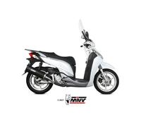 Scarico HONDA SH 300 Mivv Mover Inox Verniciato Nero MV.HO.0001.LV