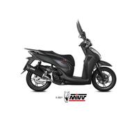Scarico HONDA SH 300 Mivv Mover Inox Verniciato Nero MV.HO.0001.LV