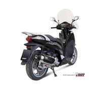 Scarico Completo Omologato MIVV Urban Acciaio inox per Honda Sh 300 2007 > 2014