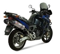 Scarico HONDA XL 1000 VARADERO Mivv Oval Titanio con Coppa Carbonio H.036.LNC