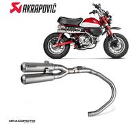 Scarico HONDA Z 125 ABS Monkey 2018-2025 AKRAPOVIC RC S-H125SO5-FFT