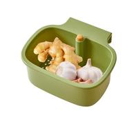 Scarico in acciaio inox - Cestino di scarico per lavello da cucina, cestello retrattile per lavelli, supporto per rubinetto, scaffale multiuso per scolare verdure per alimenti quotidiani piatti e