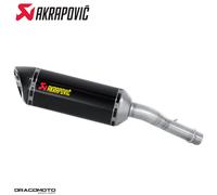 Scarico KAWASAKI KLZ 1000 ABS Versys Tourer 2016-2018 AKRAPOVIC Carbonio S-K1...