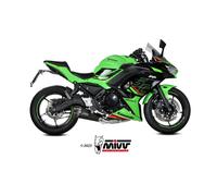Scarico KAWASAKI NINJA 650 Mivv Delta Race Inox Nero K.057.LDRB