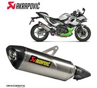 Scarico KAWASAKI NINJA 7 ABS Hybrid 2024-2025 AKRAPOVIC Titanio S-K4SO9-HRT