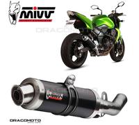 K.018.LXB - Terminale Scarico Mivv GP Steel Black Kawasaki Z 750 Z750 07-12