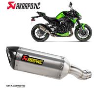 Scarico KAWASAKI Z 900 ABS 50th Anniversary 2022 AKRAPOVIC Titanio S-K9SO6-HZT