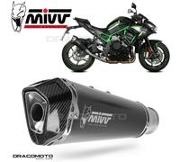 K.053.LDRB - Terminale Scarico MIVV DELTA RACE Nero KAWASAKI Z H2 / SE (20-22)