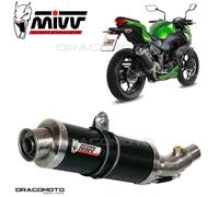 Mivv Gp Kawasaki Ninja 300 2013-16/z300 2015-16 K.038.l2s Homologated Slip On Muffler Argento Homologated