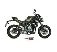 SCARICO COMPLETO 2x1 MIVV OVAL TITANIO CARBONIO KAWASAKI Z650 2017-2021