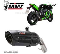 K.042.L9 - Terminale Scarico Mivv SUONO STEEL BLACK KAWASAKI ZX-10 R (2016 >)