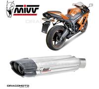 TERMINALE MIVV SUONO INOX-CARBONIO KAWASAKI ZX-6 R 2007-2008