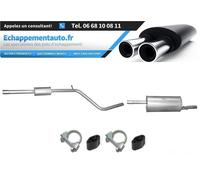 Scarico Kit Dacia Sandero 1.6 (2007-2012) Posteriore Completa Kit di Montaggio