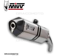 Mivv Speed Edge Ktm 1050/1090/1190/1290 Adventure Kt.017.lrx Homologated Slip On Muffler Argento Homologated