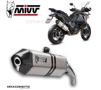 Mivv Speed Edge Ktm 1050/1090/1190/1290 Adventure Kt.017.lrx Homologated Slip On Muffler Argento Homologated