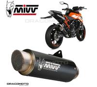 KT.019.LXBP - Terminale Scarico Mivv GPpro Steel Black KTM 125/390 DUKE (17-)