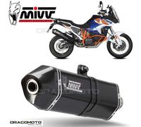 Mivv Speed Edge Ktm 1290 Super Adventure/r/s/t 2021-24 Kt.027.lrb Homologated Slip On Muffler Argento Homologated