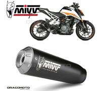KT.025.LC4B - Terminale Scarico MIVV X-M1 Nero KTM 125/390 DUKE (21-22)