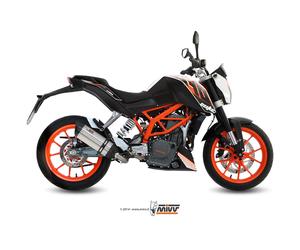 Scarico KTM 390 DUKE Mivv Suono Inox KT.012.L7