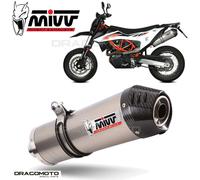 KT.023.LNC - Terminale Scarico MIVV OVAL Titanio KTM 690 SMC R (20-22)