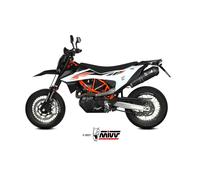 KT.023.LVC - Terminale Scarico MIVV OVAL Nero KTM 690 SMC R (20-22)