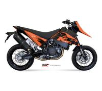 Scarico KTM 690 SUPERMOTO Mivv Suono Inox Nero KT.003.L9