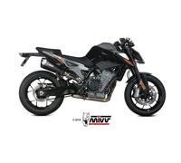 KT.020.LDRB - Terminale Scarico Mivv DELTA RACE Steel Black KTM 790 DUKE (18>)