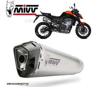 KT.020.LDRX - Terminale Scarico Mivv DELTA RACE Inox KTM 790 DUKE (18>)
